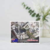 Australië - Melbourne - Briefkaart (Staand voorkant)