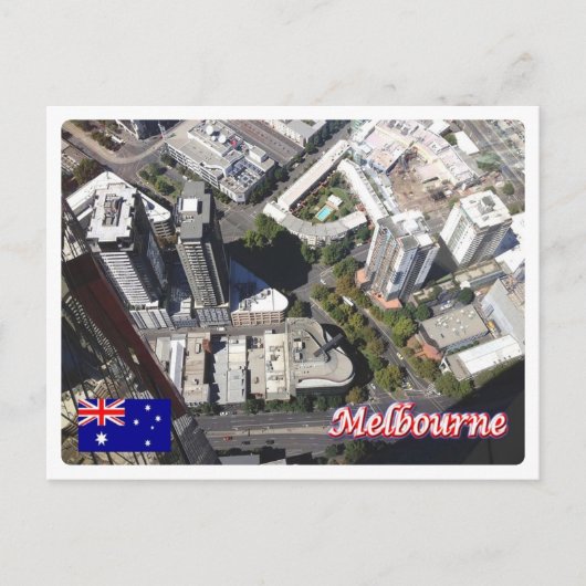 Australië - Melbourne - Briefkaart (Voorkant)