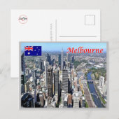 Australië - Melbourne - Briefkaart (Voorkant / Achterkant)