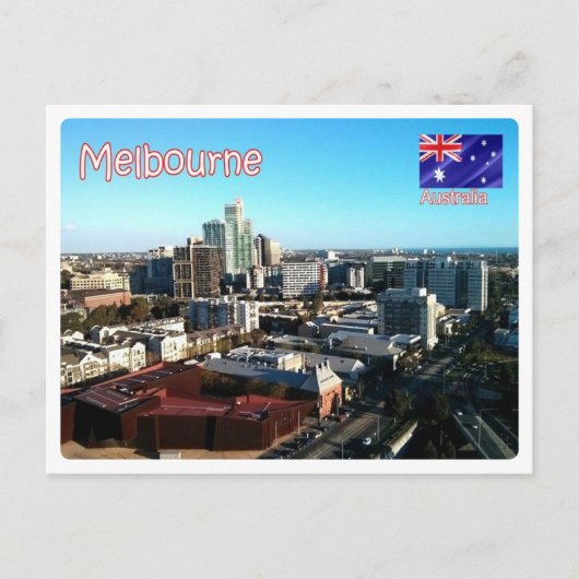 Australië - Melbourne - Briefkaart (Voorkant)