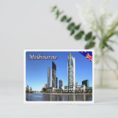 Australië - Melbourne - Briefkaart (Staand voorkant)