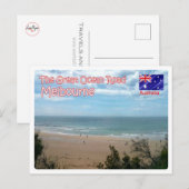 Australië - Melbourne - De Grote Oceaan - Briefkaart (Voorkant / Achterkant)