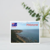 Australië - Melbourne - De kust - Briefkaart (Staand voorkant)