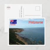 Australië - Melbourne - De kust - Briefkaart (Voorkant / Achterkant)