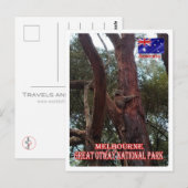 Australië - Melbourne - Great Otway - Briefkaart (Voorkant / Achterkant)