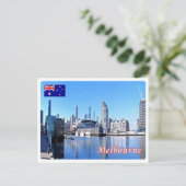 Australië - Melbourne - Harbour - Briefkaart (Staand voorkant)