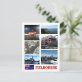 Australië - Melbourne - Mosaic - Briefkaart (Staand voorkant)