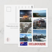Australië - Melbourne - Mosaic - Briefkaart (Voorkant / Achterkant)