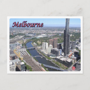 Australië - Melbourne - Yarra Briefkaart