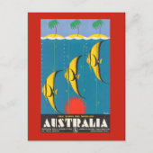 Australië met Briefkaart visreizen (Voorkant)