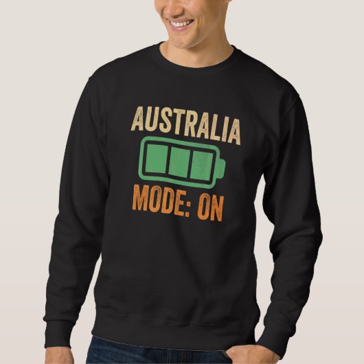 Australië-modus op batterij trui (Voorkant)