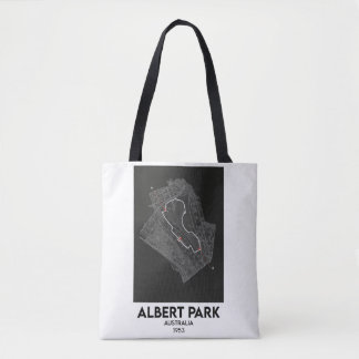 Australië MotoGP circuit kaart Tote Bag