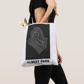Australië MotoGP circuit kaart Tote Bag (Dichtbij)