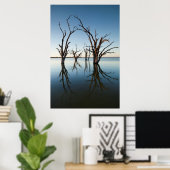 Australië, Murray River Valley, Barmera, Lake Poster (Thuiskantoor)