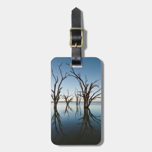 Australië, Murray River Valley, Barmera, meer Bagagelabel (Voorkant verticaal)