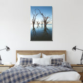 Australië, Murray River Valley, Barmera, meer Canvas Afdruk (Insitu (Slaapkamer))