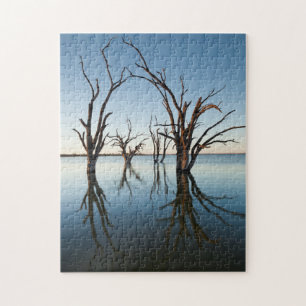 Australië, Murray River Valley, Barmera, meer Legpuzzel