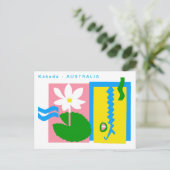 Australië - Nationaal Park Kakadu - Briefkaart (Staand voorkant)