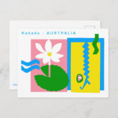 Australië - Nationaal Park Kakadu - Briefkaart (Voorkant / Achterkant)