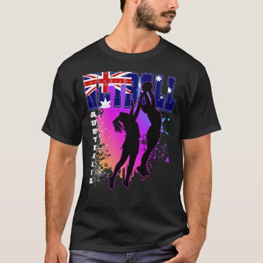 Australië Netball T-shirt (Voorkant)