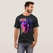 Australië Netball T-shirt (Voorkant volledig)