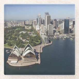 Australië, New South Wales, Sydney, Sydney 2 Glazen Onderzetter