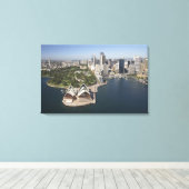 Australië, New South Wales, Sydney, Sydney Canvas Afdruk (Insitu (Houten vloer))