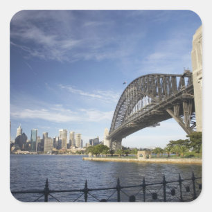Australië, New South Wales, Sydney, Sydney Vierkante Sticker