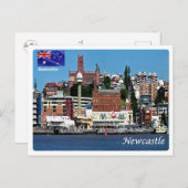 Australië - Newcastle - Briefkaart (Voorkant / Achterkant)