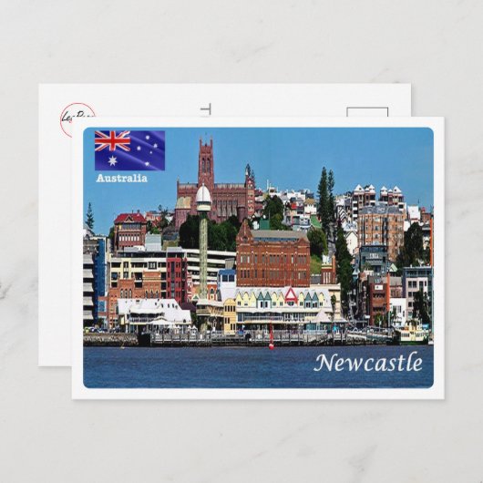 Australië - Newcastle - Briefkaart (Voorkant / Achterkant)