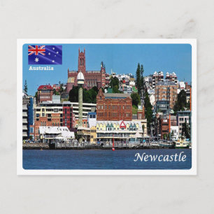 Australië - Newcastle - Briefkaart