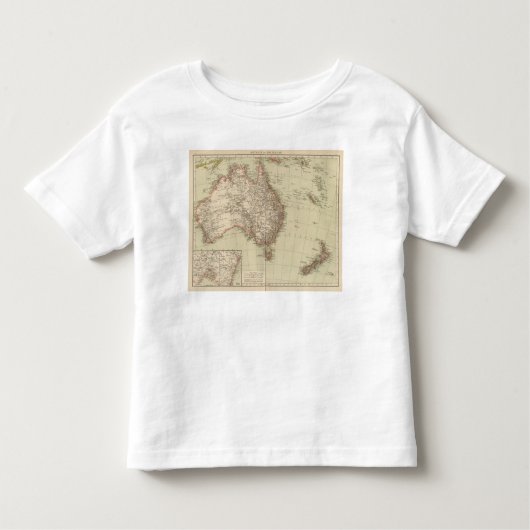 Australië, Nieuw-Zeeland Kinder Shirts (Voorkant)