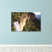 Australië, Nieuw-Zuid-Wales, Fitzroy Falls. Canvas Afdruk (Insitu (Houten vloer))