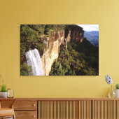 Australië, Nieuw-Zuid-Wales, Fitzroy Falls. Canvas Afdruk (Insitu (Woonkamer))