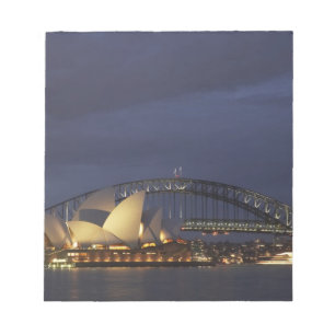Australië, Nieuw-Zuid-Wales, Sydney, Sydney Opera  Notitieblok
