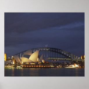 Australië, Nieuw-Zuid-Wales, Sydney, Sydney Opera Poster