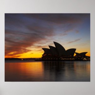 Australië, Nieuw-Zuid-Wales, Sydney, Sydney Opera Poster