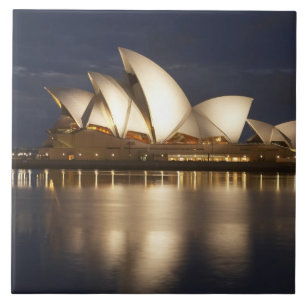 Australië, Nieuw-Zuid-Wales, Sydney, Sydney Opera  Tegeltje