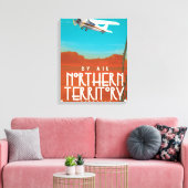 Australië Northern Territory Reisposter Canvas Afdruk (Insitu (Woonkamer))
