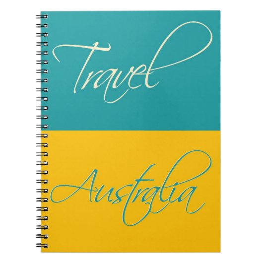 Australië:Notitieboek reizen Notitieboek (Voorkant)