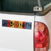 Australië-NZ Vietnam PTSD-Bumpersticker Bumpersticker (Op Truck)