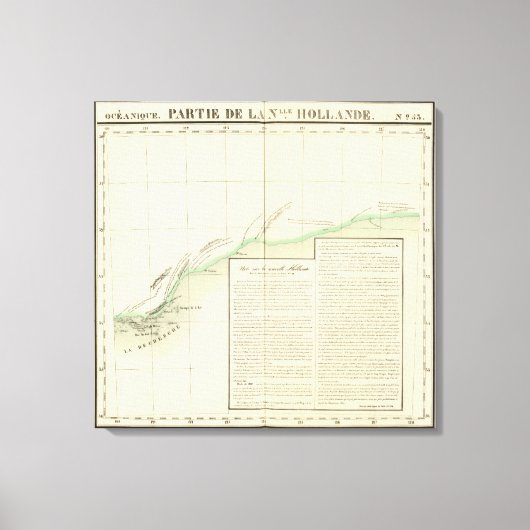 Australië Oceanië nr. 53 Canvas Afdruk (Voorkant)