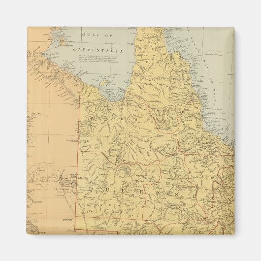 Australië Oost Magneet (Voorkant)