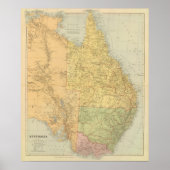 Australië Oost Poster (Voorkant)