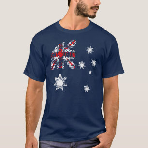 Australië op Blauwe Reut T-shirt