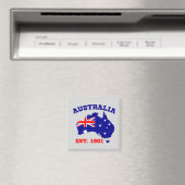 Australië Opgericht 1901 Magneet (Insitu (Vaatwasser))