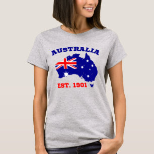 Australië Opgericht 1901 T-shirt