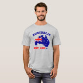 Australië Opgericht 1901 T-shirt (Voorkant volledig)