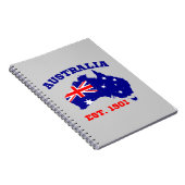 Australië opgericht in 1901 notitieboek (Rechterzijde)