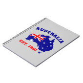 Australië opgericht in 1901 notitieboek (Linkerzijde)